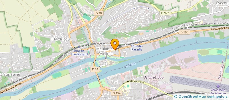 localisation de l'entreprise MONSIEUR LOUIS PREIRA  MEULAN-EN-YVELINES