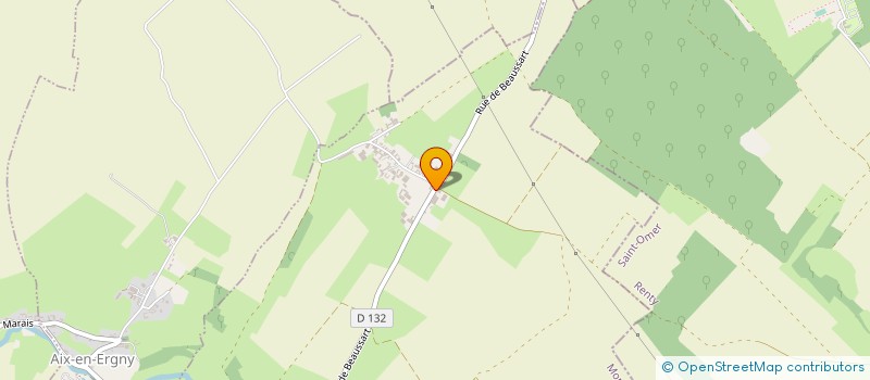 localisation de l'entreprise MONSIEUR LOUIS PRUVOST  RUMILLY