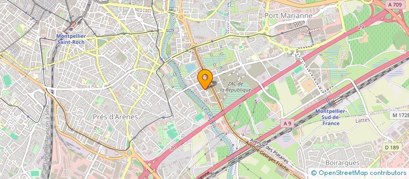 localisation de l'entreprise MONSIEUR LOUIS PUJOL à MONTPELLIER