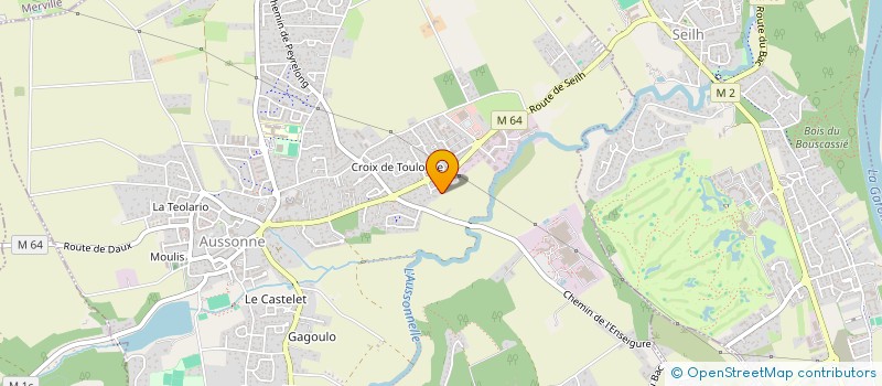 localisation de l'entreprise MONSIEUR LOUIS PUSSET  PAMIERS