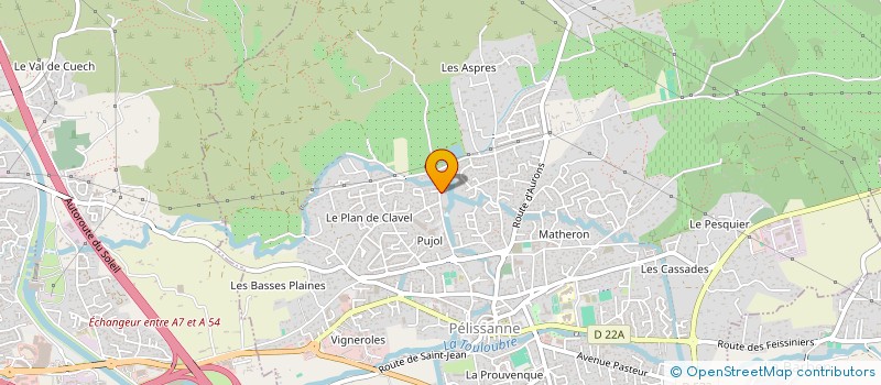 localisation de l'entreprise MONSIEUR LOUIS QUERNE  PELISSANNE