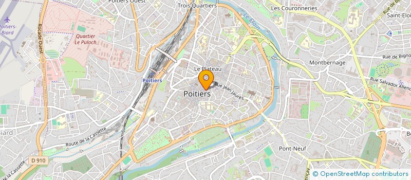 localisation de l'entreprise MONSIEUR LOUIS QUILICHINI à POITIERS