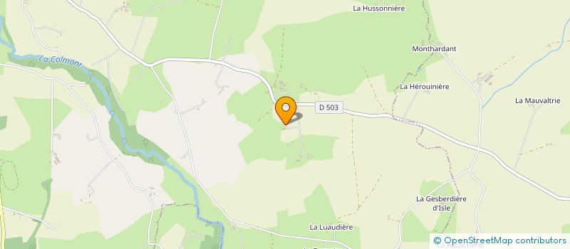 localisation de l'entreprise MONSIEUR LOUIS QUINTON à COLOMBIERS-DU-PLESSIS