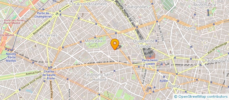 localisation de l'entreprise MONSIEUR LOUIS RABEAU  PARIS