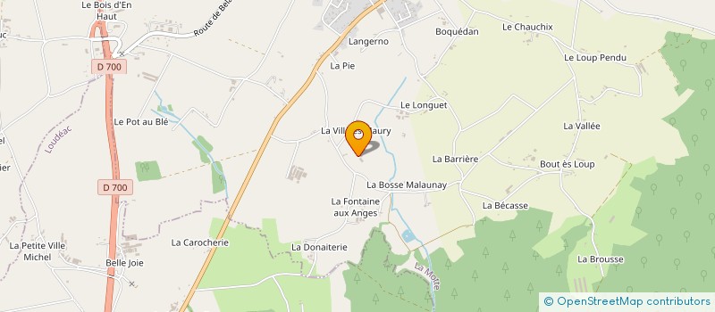 localisation de l'entreprise MONSIEUR LOUIS RADENAC à LA MOTTE