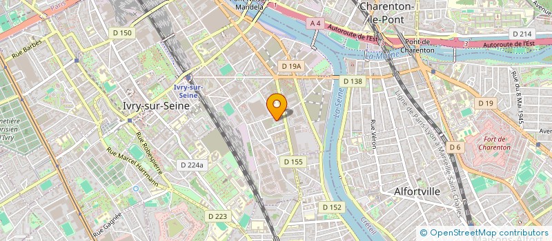 localisation de l'entreprise MONSIEUR LOUIS RAFFINOT  IVRY-SUR-SEINE