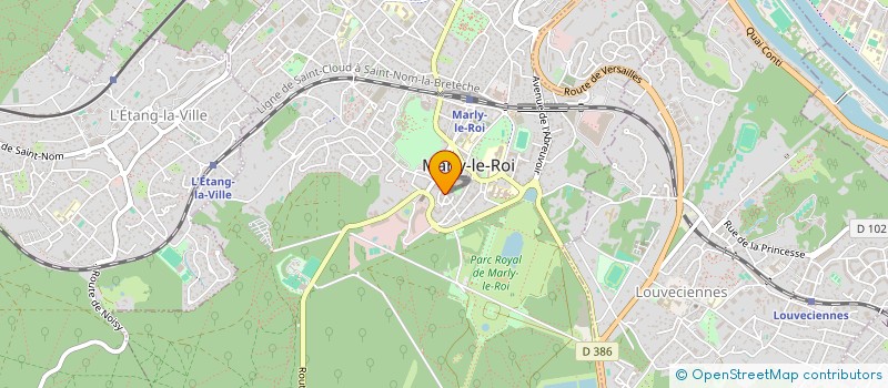localisation de l'entreprise MONSIEUR LOUIS RANTZ  MARLY-LE-ROI