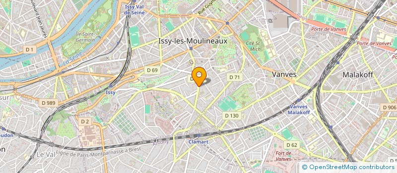 localisation de l'entreprise MONSIEUR LOUIS RANVIER à ISSY-LES-MOULINEAUX