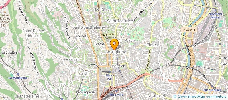 localisation de l'entreprise MONSIEUR LOUIS RECHARD à NICE