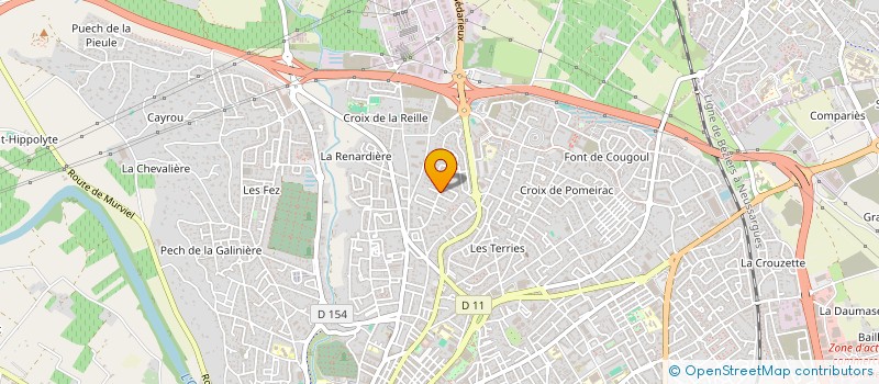 localisation de l'entreprise MONSIEUR LOUIS RECOR  BEZIERS
