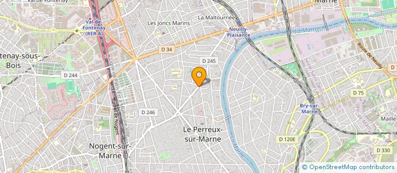 localisation de l'entreprise MONSIEUR LOUIS RENARD  CHAMPIGNY-SUR-MARNE