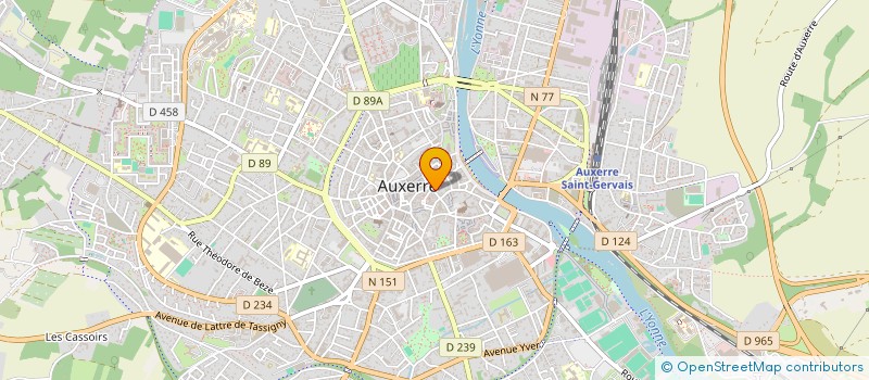 localisation de l'entreprise MONSIEUR LOUIS RENAULT à AUXERRE