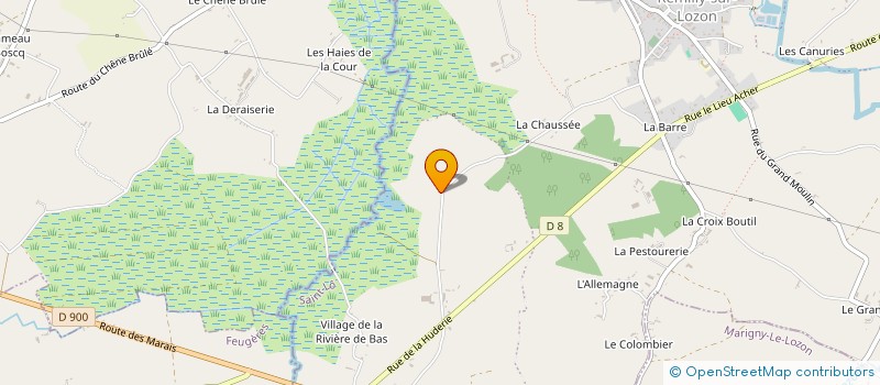 localisation de l'entreprise MONSIEUR LOUIS RENOUF  MONTREUIL-SUR-LOZON