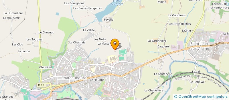localisation de l'entreprise MONSIEUR LOUIS RENOUX à CHATEAUBOURG