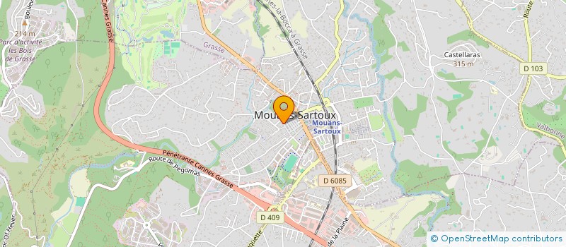 localisation de l'entreprise MONSIEUR LOUIS REQUISTON à MOUANS-SARTOUX