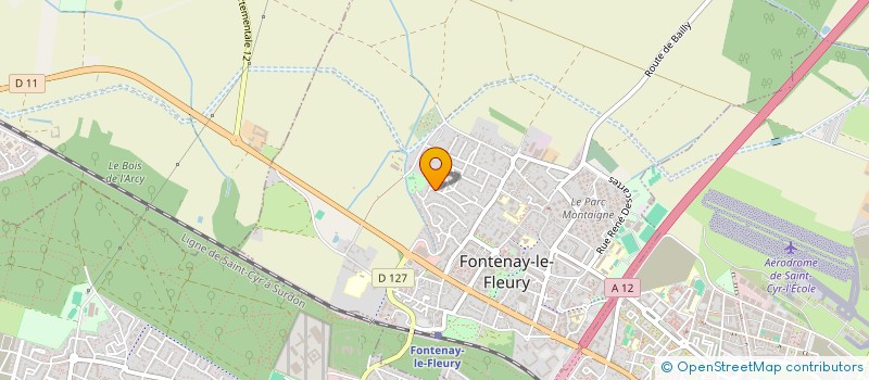 localisation de l'entreprise MONSIEUR LOUIS RERAT à FONTENAY LE FLEURY