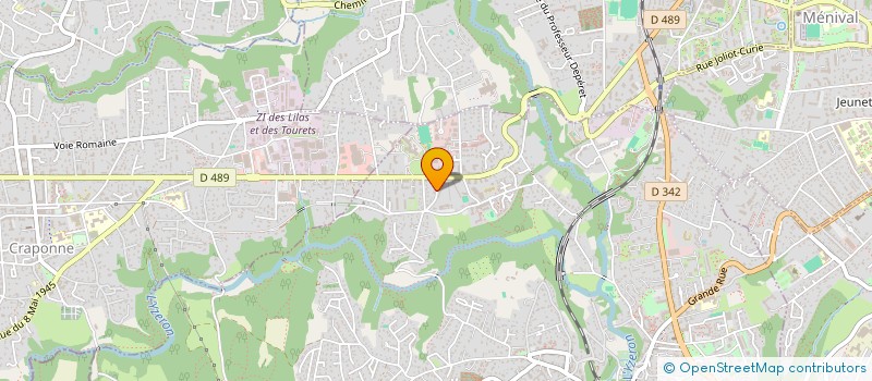 localisation de l'entreprise MONSIEUR LOUIS REYNARD  VAULX-EN-VELIN