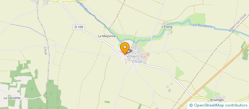 localisation de l'entreprise MONSIEUR LOUIS RIAS  VILLIERS-SUR-CHIZE