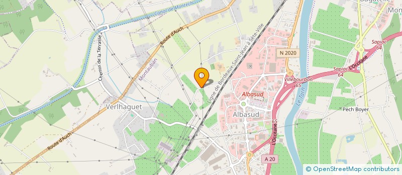 localisation de l'entreprise MONSIEUR LOUIS RICARDO  MONTAUBAN