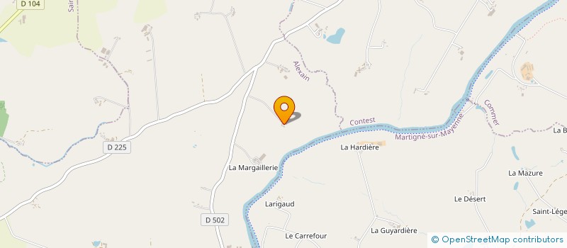 localisation de l'entreprise MONSIEUR LOUIS RICHARD à ALEXAIN