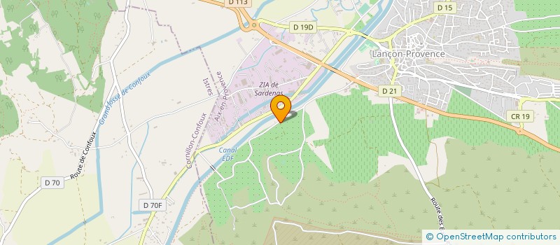 localisation de l'entreprise MONSIEUR LOUIS RICOTIER à LANCON-PROVENCE