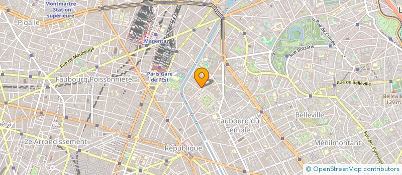 localisation de l'entreprise MONSIEUR LOUIS RIGAUD  PARIS