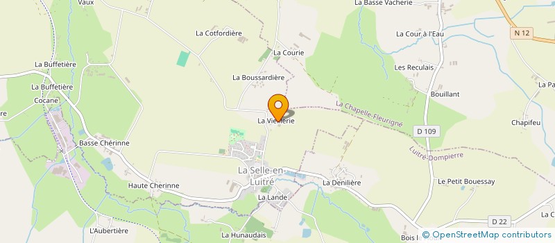 localisation de l'entreprise MONSIEUR LOUIS RIMPOT  LA SELLE-EN-LUITRE