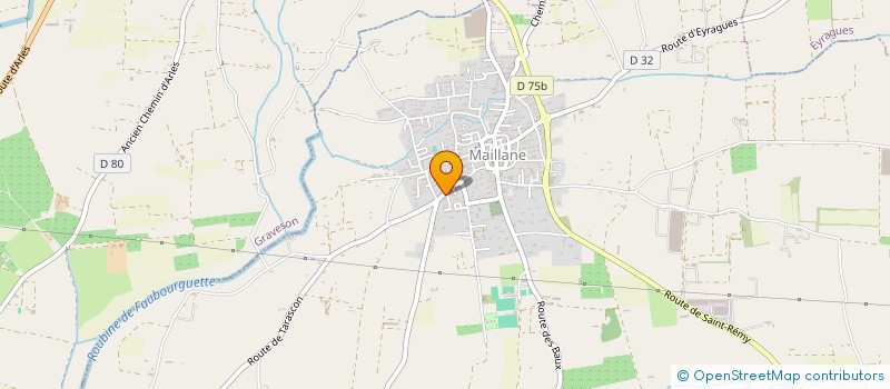 localisation de l'entreprise MONSIEUR LOUIS RIOUSSET  MAILLANE