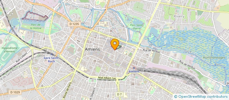 localisation de l'entreprise MONSIEUR LOUIS RIVES-LANGE  AMIENS