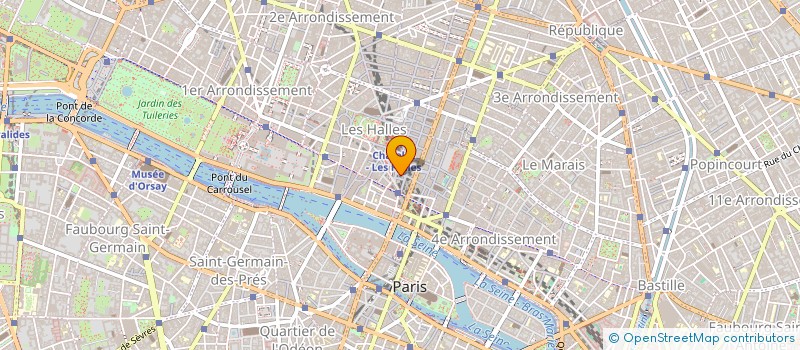 localisation de l'entreprise MONSIEUR LOUIS ROBERT à PARIS