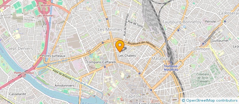 localisation de l'entreprise MONSIEUR LOUIS ROBIN à TOULOUSE