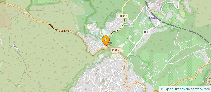 localisation de l'entreprise MONSIEUR LOUIS ROCHEGUDE à CASSIS
