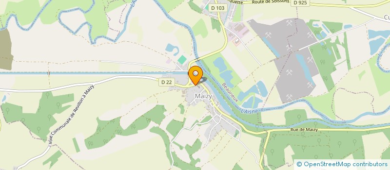 localisation de l'entreprise MONSIEUR LOUIS ROCHER à MAIZY