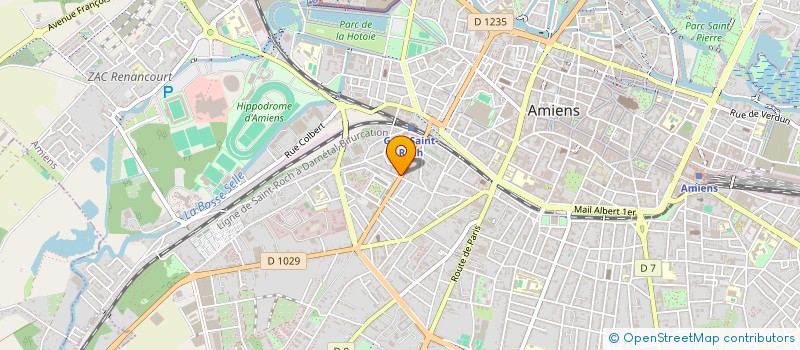 localisation de l'entreprise MONSIEUR LOUIS RODRIGUES à AMIENS