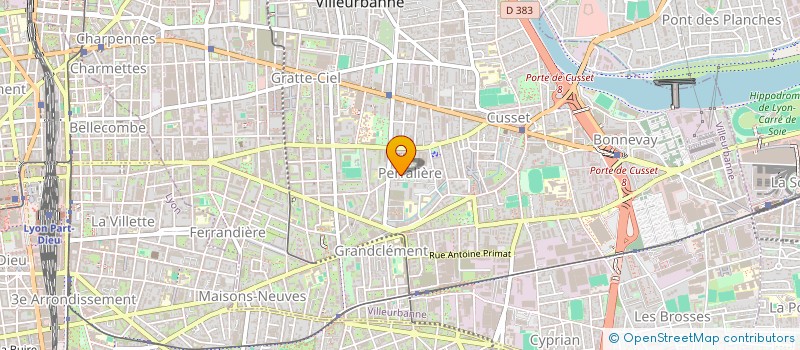 localisation de l'entreprise MONSIEUR LOUIS ROGER à VILLEURBANNE