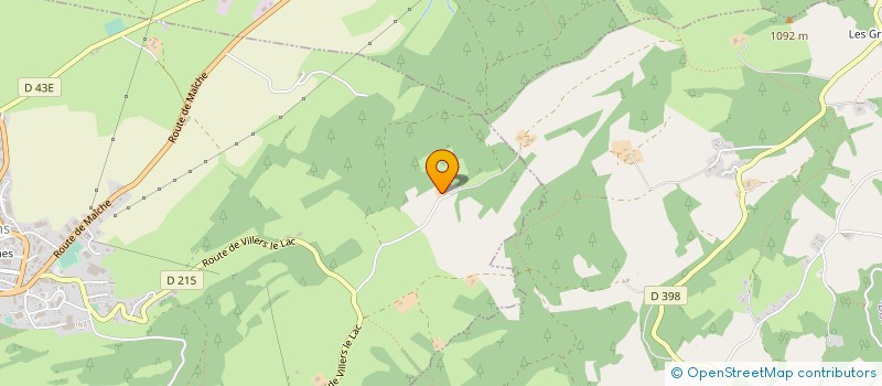 localisation de l'entreprise MONSIEUR LOUIS ROLAND  LES FINS