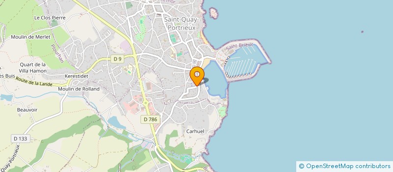 localisation de l'entreprise MONSIEUR LOUIS ROLLAND  SAINT-QUAY-PORTRIEUX