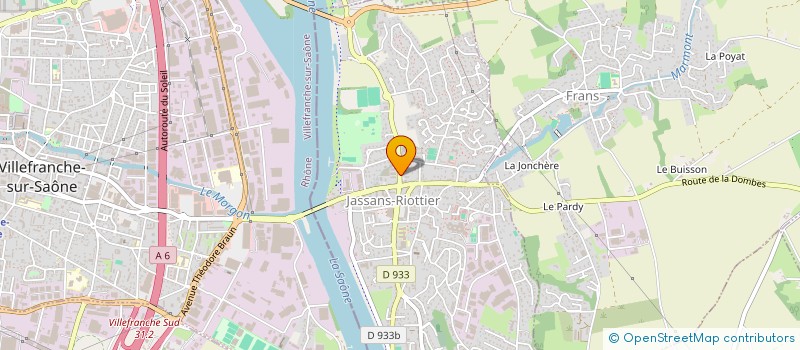 localisation de l'entreprise MONSIEUR LOUIS ROLLIN à JASSANS-RIOTTIER