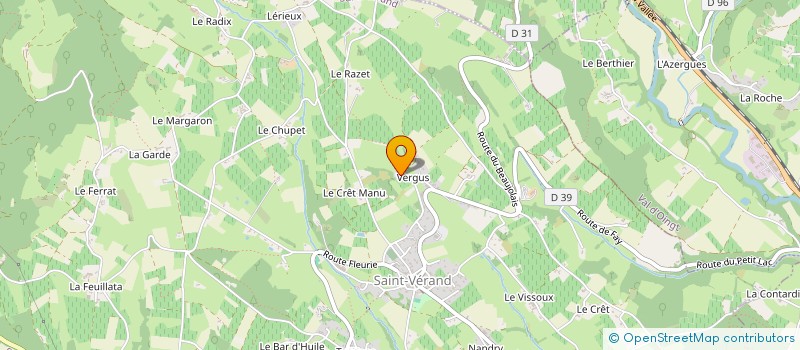 localisation de l'entreprise MONSIEUR LOUIS ROLLIN à LE BREUIL