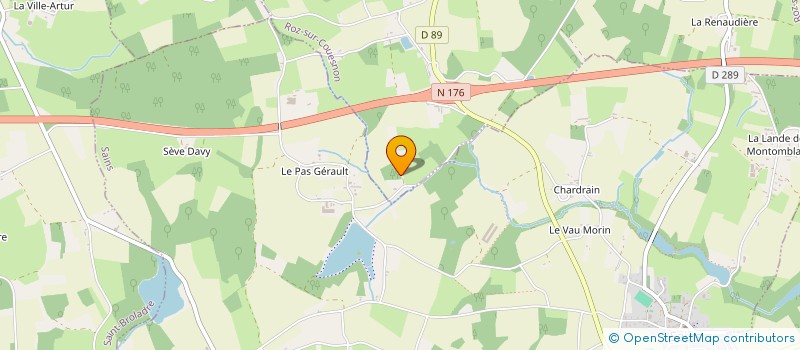 localisation de l'entreprise MONSIEUR LOUIS RONSOUX  ROZ-SUR-COUESNON