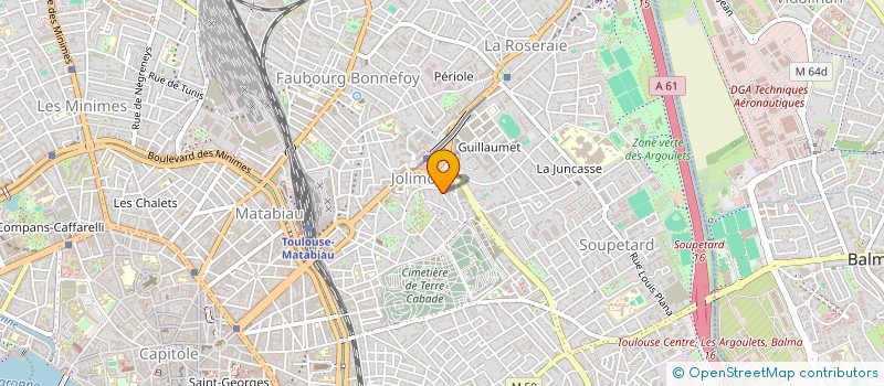 localisation de l'entreprise MONSIEUR LOUIS ROSAN à TOULOUSE