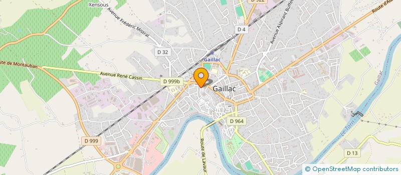 localisation de l'entreprise MONSIEUR LOUIS ROUANET à GAILLAC
