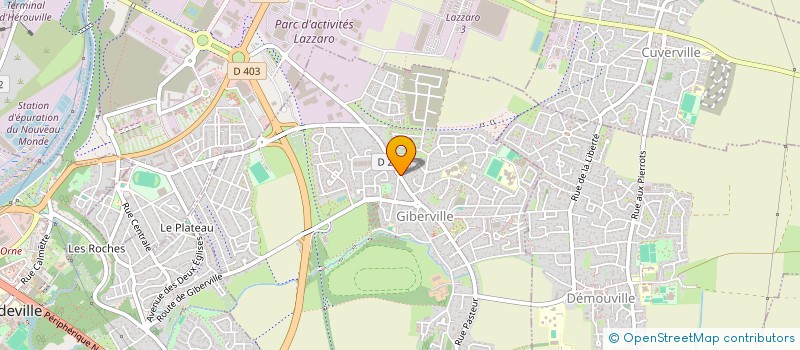 localisation de l'entreprise MONSIEUR LOUIS ROUPNEL  GIBERVILLE