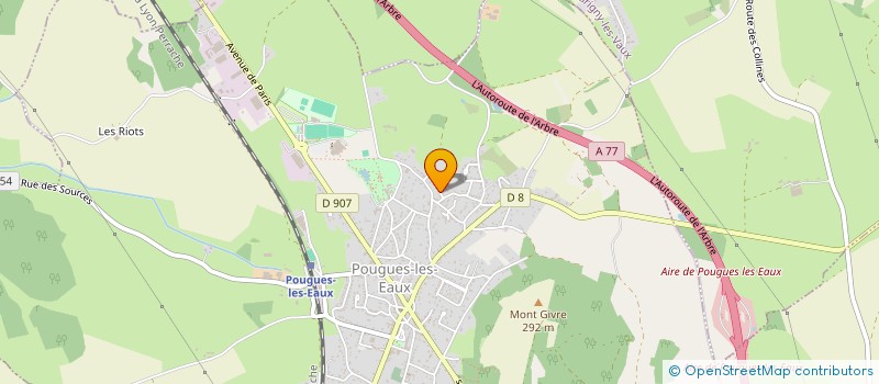 localisation de l'entreprise MONSIEUR LOUIS ROUSSEAU  POUGUES-LES-EAUX