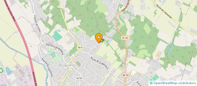 localisation de l'entreprise MONSIEUR LOUIS ROUSTAN à BRUGUIERES