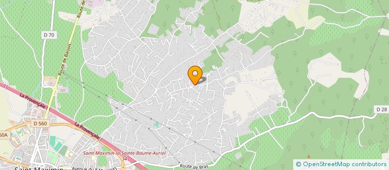 localisation de l'entreprise MONSIEUR LOUIS ROYERE à SAINT-MAXIMIN-LA-SAINTE-BAUME