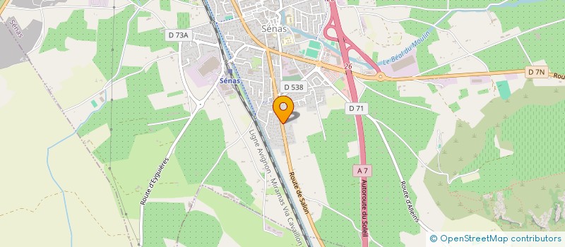 localisation de l'entreprise MONSIEUR LOUIS RUIZ  SENAS