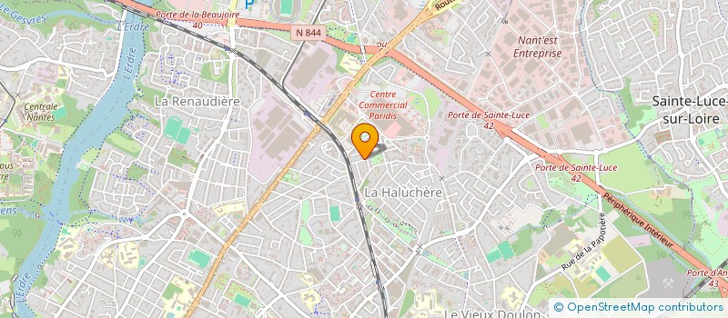 localisation de l'entreprise MONSIEUR LOUIS RUSSIER  NANTES