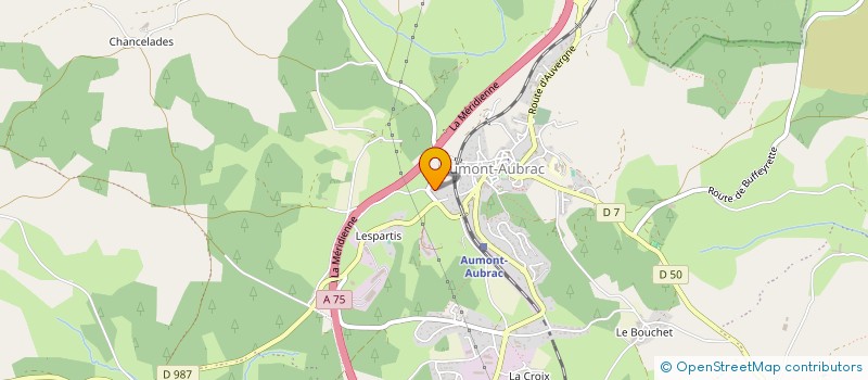 localisation de l'entreprise MONSIEUR LOUIS RUTIGLIANO  PEYRE EN AUBRAC