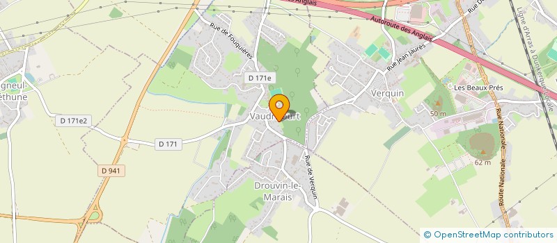 localisation de l'entreprise MONSIEUR LOUIS RUYANT  VAUDRICOURT